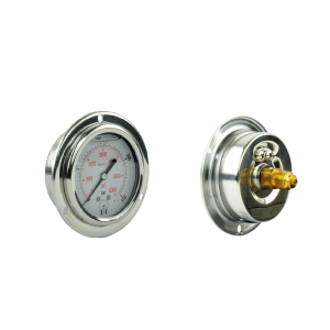 Manometr z mocowaniem 63mm 0-400bar GW T 1/4"