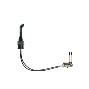 Rozdzielacz hydrauliczny 2 sekcyjny 40L do Tura z  joystickiem i linkami 1,5m