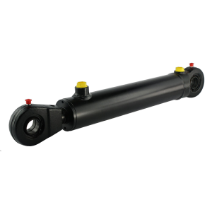 Cylinder siłownik hydrauliczny dwustronnego działania długość: 552mm skok: 320mm CJ2F-50/28/320