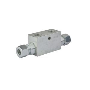 Zawór hydrauliczny zwrotny "zamek" blokada siłownika dwustronnego działania VBPDE L2 CEXC 10L 1/4"