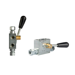 Zawór hydrauliczny zwrotny "zamek" blokada siłownika dwustronnego działania VBPDE CEXC c/RUB 1/4" dodatkowo mechaniczna blokada