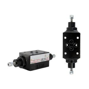 Zawór warstwowy zwrotno-dławiący na dopływie z A i B SHQ-022 do rozdzielaczy CETOP 3 NG6