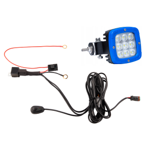 Lampa robocza polska 9xLED 2800 LM 35W + podłączenie