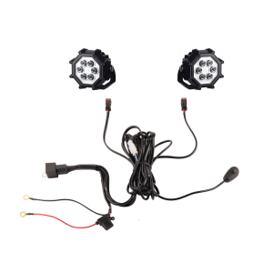Dwie lampy robocze polskie 6xLED 1800 LM 20W + podłączenie