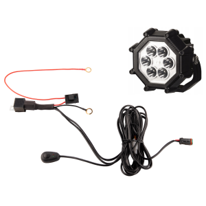 Lampa robocza polska 6xLED 3000 LM 40W + podłączenie