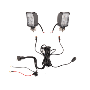 Dwie lampy robocze 5xLED 630 LM 12W + podłączenie