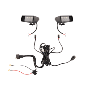 Dwie lampy robocze 6xLED 1200 LM 18W + podłączenie