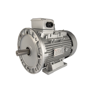 Silnik elektryczny 3-fazowy 400V IE3 typu B35 G90L moc: 2,2kW obroty: 1400 obr/min wałek: 24mm z kołnierzem do mocowania łącznika dzwonowego