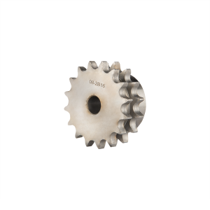 Koło zębate łańcuchowe podwójne 2x16 zębów 1/2" na łańcuch 08 B-2