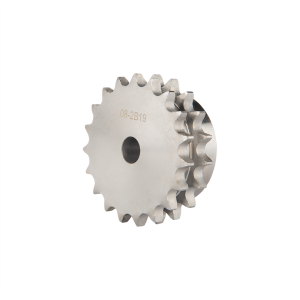 Koło zębate łańcuchowe podwójne 2x19 zębów 1/2" na łańcuch 08 B-2