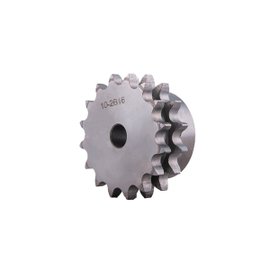 Koło zębate łańcuchowe podwójne 2x16 zębów 5/8" na łańcuch 10 B-2