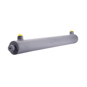 Cylinder siłownik hydrauliczny dwustronnego działania długość: 530mm skok: 400mm 50/28/400 bez uszu