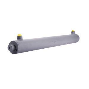 Cylinder siłownik hydrauliczny dwustronnego działania długość: 630mm skok: 500mm 50/28/500 bez uszu