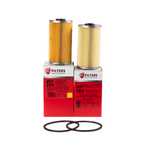 Zestaw filtrów paliwowych do ciągnika Ursus U1222/1224 U1604/1614 Filtr paliwa WP103 +  filtr paliwa WP205