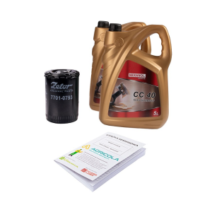 Filtr oleju silnika PP711 PP-7.1.1 do ciągnika Zetor 5211-7245 + olej silnikowy NEXANOL CC 40 10L + książka serwisowa
