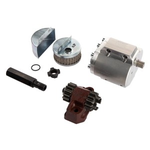 Pompa hydrauliczna podnośnika C-360 40L Hylmet w komplecie zawór bezpieczeństwa 17,5MPa napęd filtr pompy