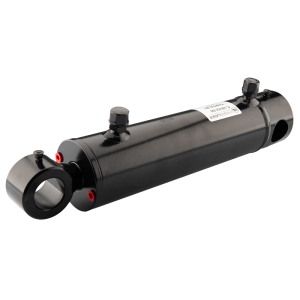 Cylinder siłownik hydrauliczny dwustronnego działania długość: 355mm skok: 140mm  CJ2F-70/30/140 T35W do tuza