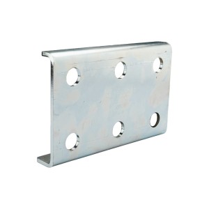 Tablica do mocowania 6 szybkozłączy gniazd euro 6x22mm