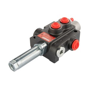 Rozdzielacz hydrauliczny 1 sekcyjny 40L Hydrolider sterowany linkami z suwakiem z zatrzaskiem