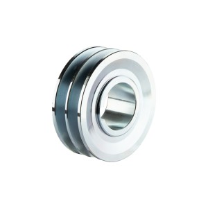 Koło pasowe podwójne na dwa paski szajba 2x13 FI 100/42mm wpust 12mm