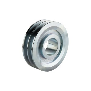 Koło pasowe podwójne na dwa paski szajba 2x13 FI 120/42mm wpust 12mm