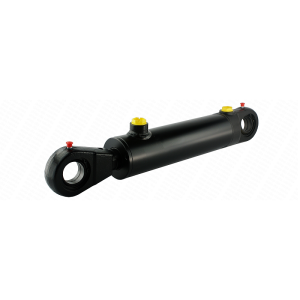 Cylinder siłownik hydrauliczny dwustronnego działania do łyżki skarpowej długość: 543mm skok: 200mm CJ2F-80/45/200 U40