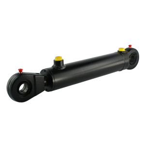 Cylinder siłownik hydrauliczny dwustronnego działania długość: 350mm skok: 140mm CJ2F-50/28/140