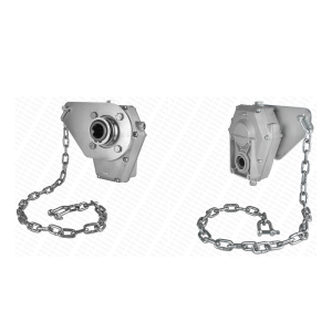 Przekładnia multiplikator przystawka "MINI" do pomp grupy 2, przełożenie: 1:3.8 moc: 10kW wyposażona w gniazdo WOM z zatrzaskiem w zestawie ze wspornikiem WK