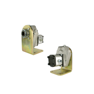 Multiplikator przystawka mały "MINI" z pompą zębatą wydajność do 33L/min. W zestawie ze wspornikiem mocującym do podstawy.