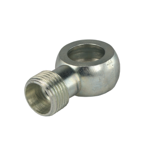 Przyłącze z oczkiem śr. 14mm gwint: M18x1.5 wysokość korpusu oczka: 14mm
