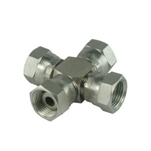 Złącze hydrauliczne czwórnik typu: AAAA wszystkie gwinty M22x1.5