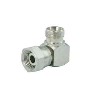 Złącze hydrauliczne kątowe typu: AB gwinty metryczne: 22x1.5 - 20x1.5