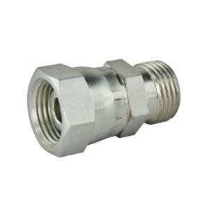 Złącze hydrauliczne proste typu: AB gwinty metryczne: 20x1.5 - 20x1.5