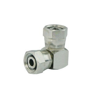Złącze hydrauliczne kątowe typu: AA gwinty metryczne: 20x1.5 - 18x1.5