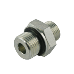 Przyłącze hydrauliczne proste typu: ED BB gwinty: BSP 3/4" - M18x1.5 z uszczelnieniem NBR