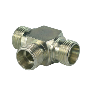 Złącze hydrauliczne trójnik typu: BBB wszystkie gwinty calowe BSP 3/8"