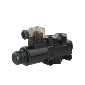 Zawór hydrauliczny sterowany elektrycznie 3-drogowy 3/2 gwinty: 3/8" napięcie: 12V przepływ: 60L/min ciśnienie max: 315bar