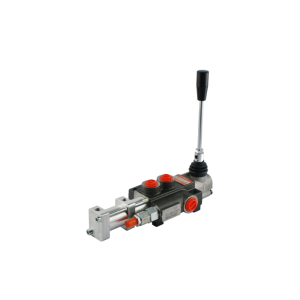 Rozdzielacz hydrauliczny 1 sekcyjny 40L/min sterowany pneumatycznie lub dźwigniami