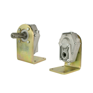 Przekładnia multiplikator przystawka "MINI" do pomp grupy 2, przełożenie: 1:3.8 moc: 10kW wyposażona w wał WOM w zestawie ze wspornikiem WL