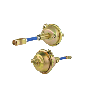 Siłownik hamulcowy pneumatyczno-hydrauliczny, średnica tłoczyska 30mm, rozmiar membrany T24 (śr. zew. 160mm)