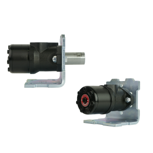 Silnik hydrauliczny BMR chłonność: 200cm3/obr obroty: 300obr/min z płytą i tuleją  25mm